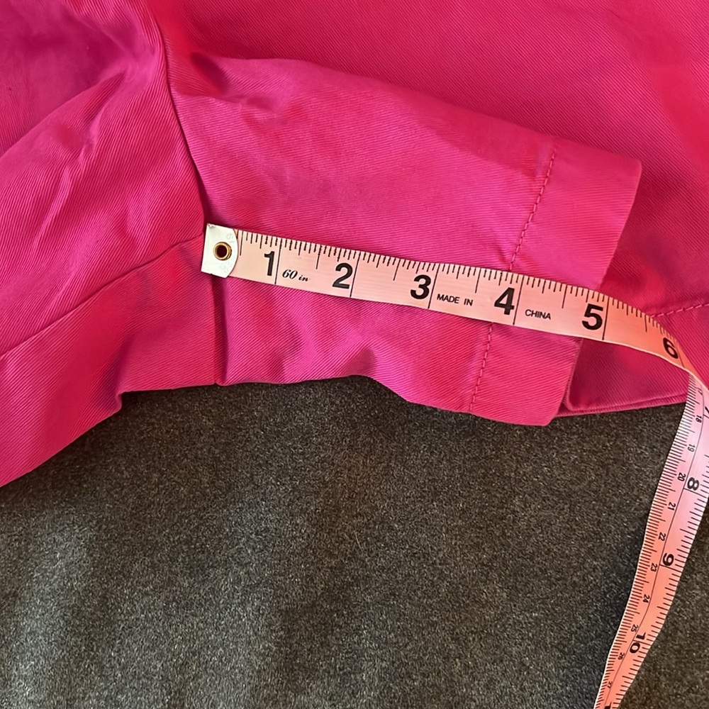 J. Crew 5" Classic Chino Short in Soft Azalea sz 14 NWT - Picture 6 of 16